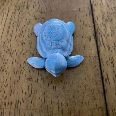 Mô hình trang trí chú rùa nhỏ xinh dành cho máy in 3D