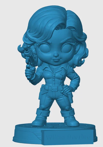 Mô hình Chibi Đại tá Wilma Deering - Image 3