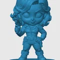 Mô hình Chibi Đại tá Wilma Deering - Thumbnail 3