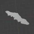 Phụ kiện trang trí dép Crocs hình đảo Vancouver độc đáo - Thumbnail 2