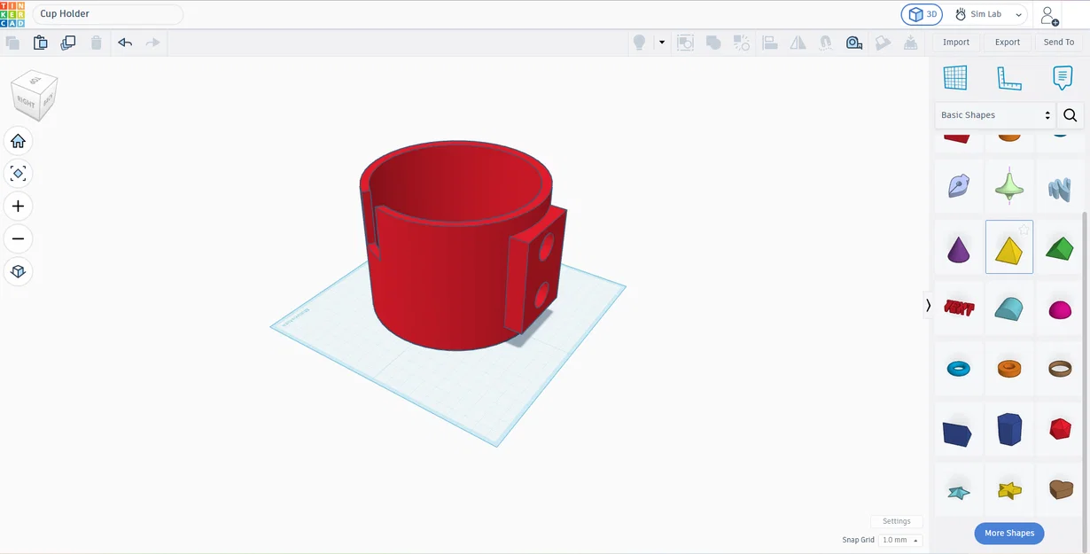 Giá Đỡ Cốc (Cup Holder) Gắn Nam Châm - Image 1