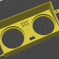 Khung lắp đồng hồ đo độ cho xe Volkswagen MK1 MK2 - Thumbnail 1