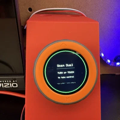 Giá đỡ M5Stack Dial cho bàn làm việc Sparkle Motion