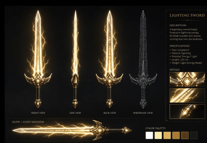 Electricity Sword - Kiếm Sét Huyền Thoại - Image 2