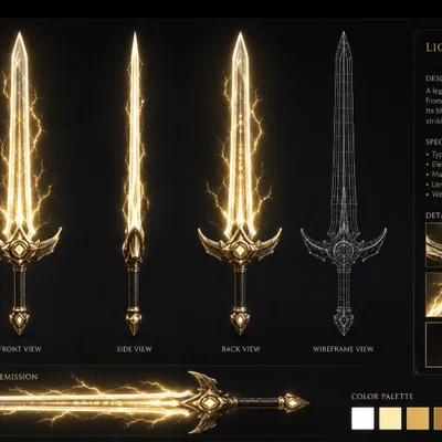 Electricity Sword - Kiếm Sét Huyền Thoại