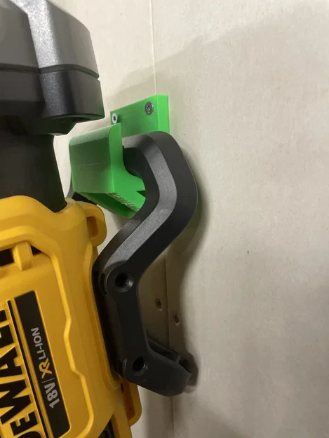 Móc treo tường in 3D tiện lợi cho máy thổi lá DeWalt - Image 2