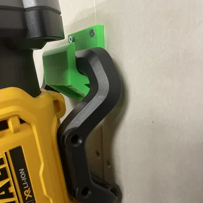 Móc treo tường in 3D tiện lợi cho máy thổi lá DeWalt