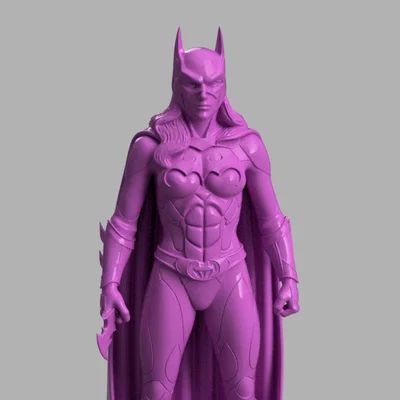 Mô hình Tượng Nữ Hiệp Sĩ (Vigilante Heroine Statue)