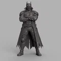 Mô hình Tactical Dark Knight với áo khoác Trench Coat - Thumbnail 1