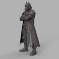 Mô hình Tactical Dark Knight với áo khoác Trench Coat - Thumbnail 3