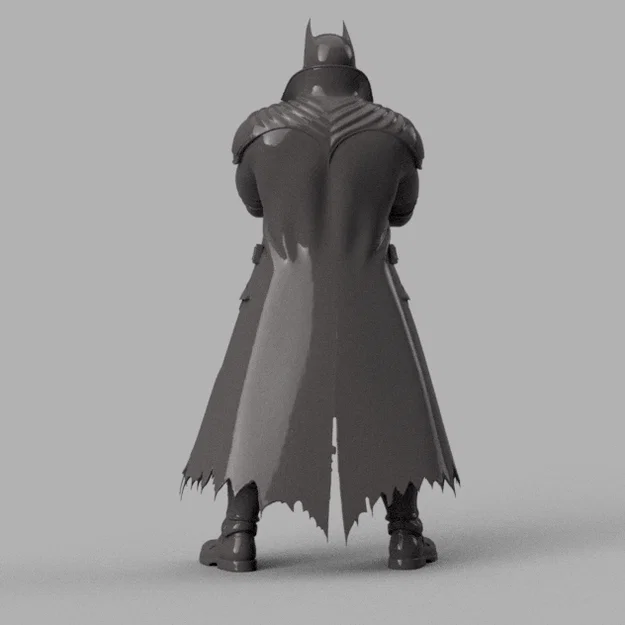 Mô hình Tactical Dark Knight với áo khoác Trench Coat - Image 4