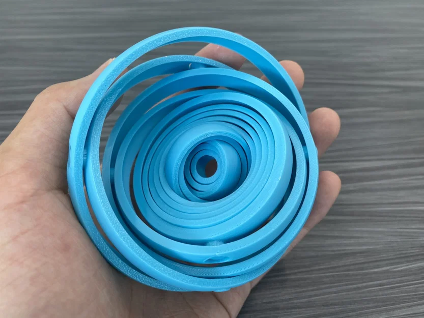 Double Gyroscope Fidget: Đồ chơi xoay xả stress độc đáo - Image 1
