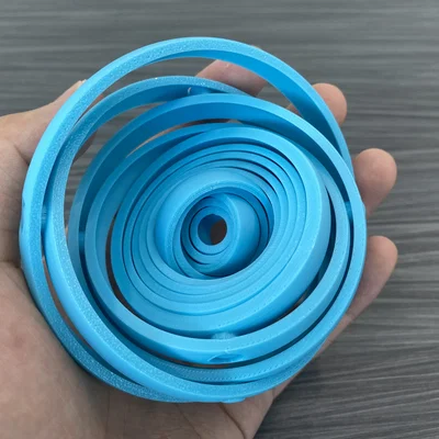 Double Gyroscope Fidget: Đồ chơi xoay xả stress độc đáo