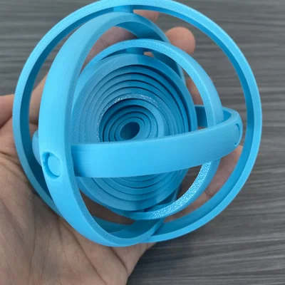 Double Gyroscope Fidget: Đồ chơi xoay xả stress độc đáo