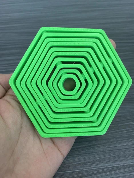 HEX Gyroscope Fidget - Món đồ chơi xoay 3D độc đáo dễ in - Image 4