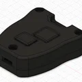 Vỏ thay thế chìa khóa xe Citroen C1 - Thumbnail 3