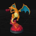 Mô hình Charizard trên ngai lửa - Thumbnail 4