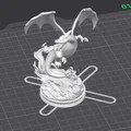 Mô hình Charizard trên ngai lửa - Thumbnail 5