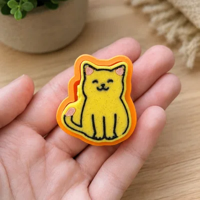 Cute Cat Clicker – Mô hình đồ chơi Fidget in 3D dễ thương