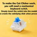 Cute Cat Clicker – Mô hình đồ chơi Fidget in 3D dễ thương - Thumbnail 4