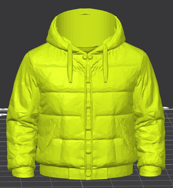 Ống cắm bút mô hình áo khoác phao (Puffer Jacket) 3D độc đáo - Image 1