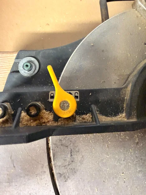 Tay cầm hãm máy cưa bàn (Fence Brake Lever for Miter Saw) - Image 1