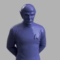 Mô hình tượng Sĩ quan Starfleet người Vulcan - Thumbnail 1