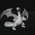 Mô hình Charizard phong cách Art Toy tối giản - Thumbnail 3