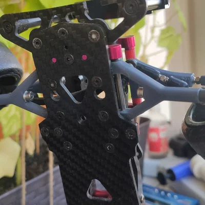 Hệ thống treo trước Mono Shock cho xe RC Drift Sakura D5