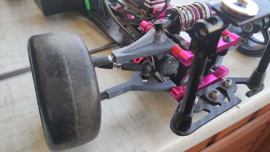 Hệ thống treo trước Mono Shock cho xe RC Drift Sakura D5 - Image 2