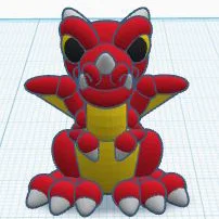 Mô hình chú rồng nhỏ dễ thương (Cute Dragon) trang trí cực xinh