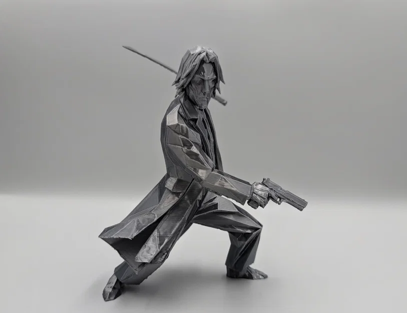 John Wick - Sát thủ phong cách Low Poly - Image 1