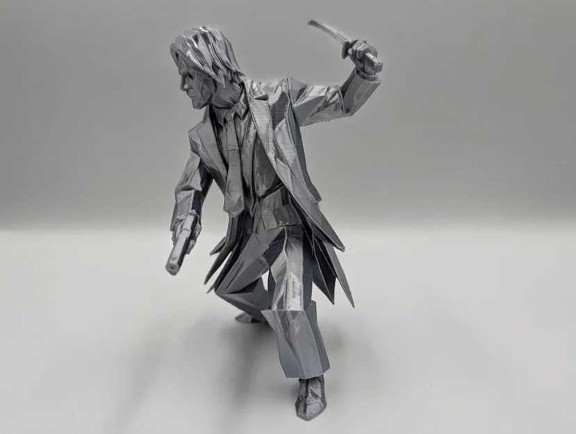 John Wick - Sát thủ phong cách Low Poly - Image 3
