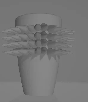 Sharp Cup - Ly nước gai độc lạ cho bàn làm việc - Image 1