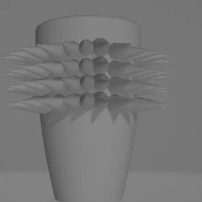 Sharp Cup - Ly nước gai độc lạ cho bàn làm việc