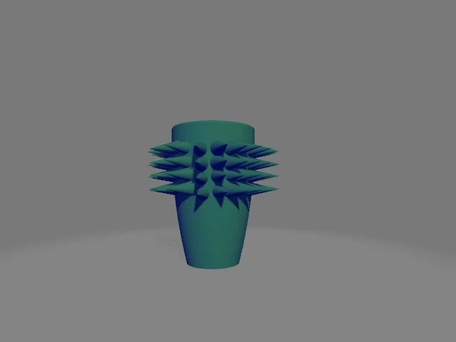 Sharp Cup - Ly nước gai độc lạ cho bàn làm việc - Image 5