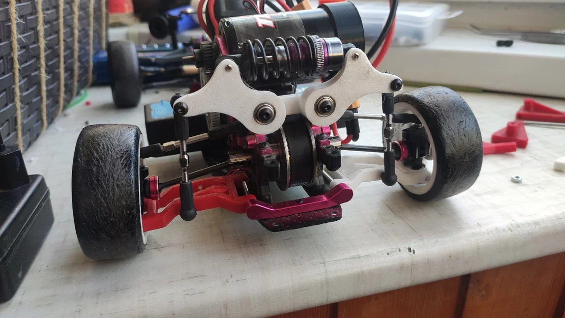 Bộ giảm xóc đơn phía sau cho xe RC Sakura 5 (Rear Mono Shock) - Image 1