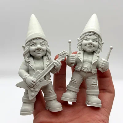 Bộ Mô Hình Nữ Gnome Rocker Cực Chất