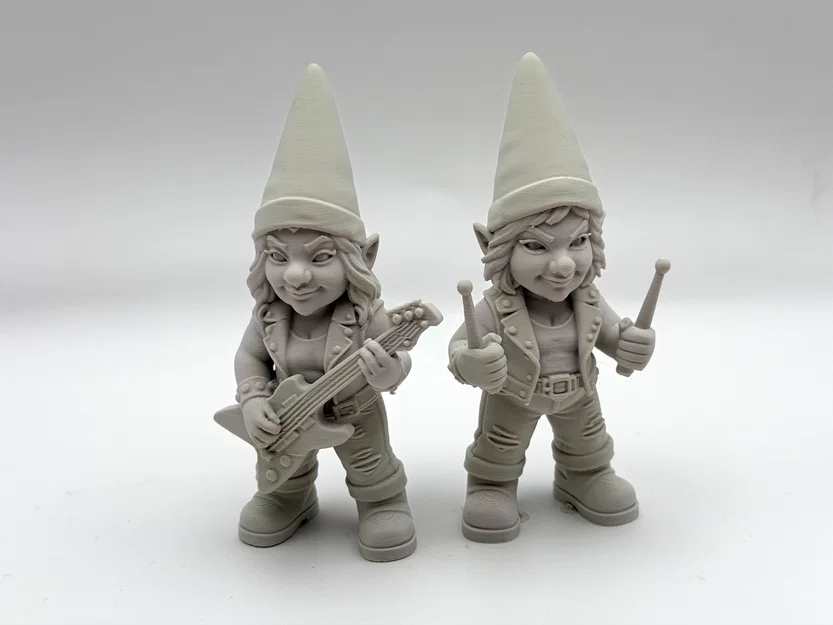 Bộ Mô Hình Nữ Gnome Rocker Cực Chất - Image 2