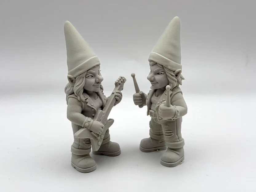 Bộ Mô Hình Nữ Gnome Rocker Cực Chất - Image 3