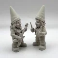 Bộ Mô Hình Nữ Gnome Rocker Cực Chất - Thumbnail 3