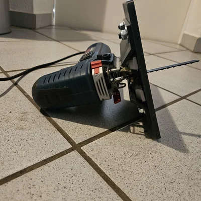 Tấm gắn máy cưa lọng cho Bosch GST 160 CE / GST 18V-LI S dùng cho bàn cưa