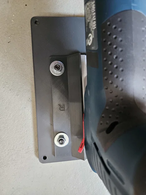 Tấm gắn máy cưa lọng cho Bosch GST 160 CE / GST 18V-LI S dùng cho bàn cưa - Image 4