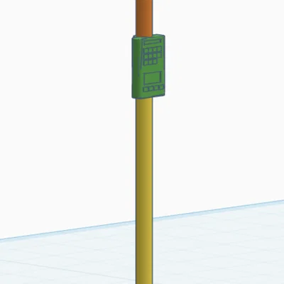 Mô hình cột truyền dịch mini 3D: Dễ in, không cần support