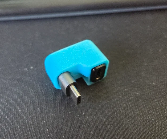 Nắp đậy cho đầu chuyển USBC 180 độ - Image 3