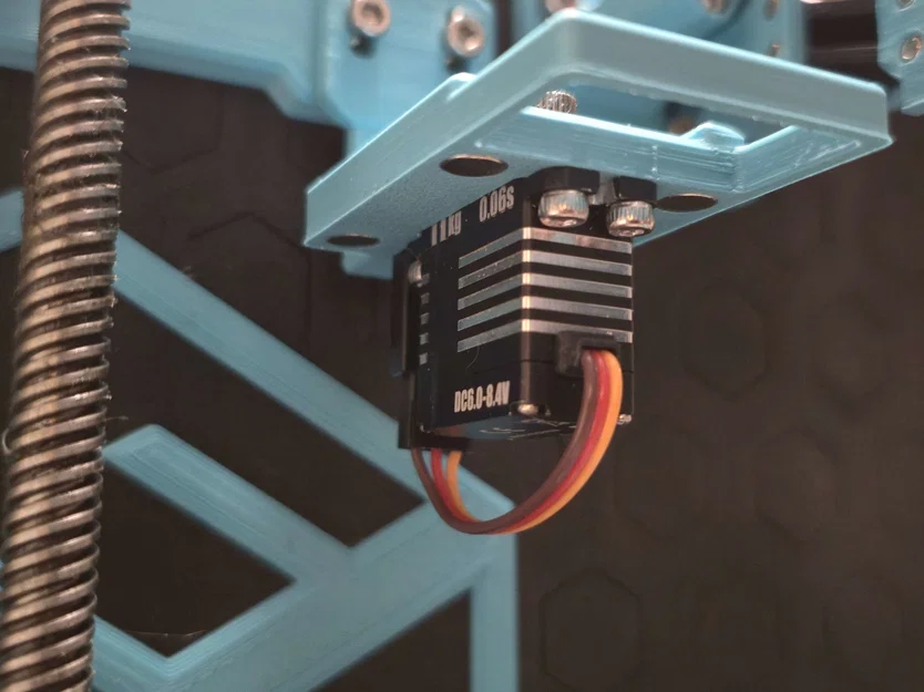 Khay hứng rác tích hợp chổi servo cho Ender 3 NG v1.2 - Image 4