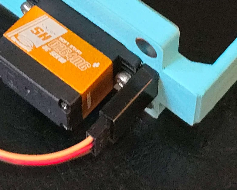 Khay hứng rác tích hợp chổi servo cho Ender 3 NG v1.2 - Image 5