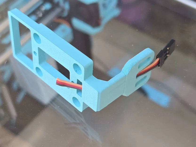 Khay hứng rác tích hợp chổi servo cho Ender 3 NG v1.2 - Image 7