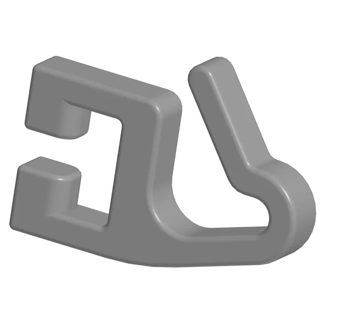 Móc treo rèm cửa phong cách cổ điển - Thiết kế 3D bền chắc - Image 1