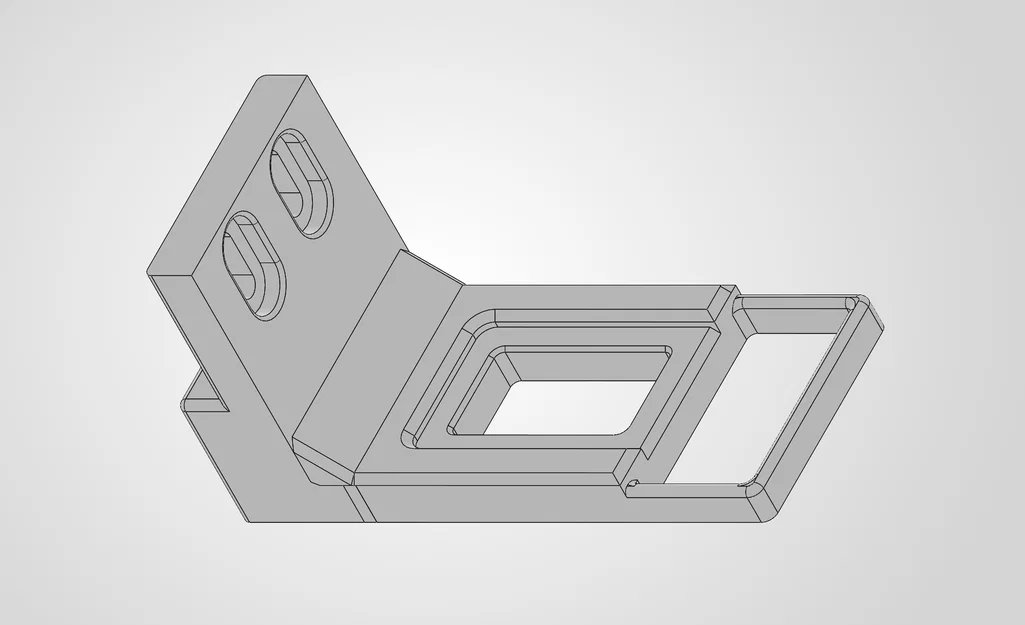 Giá đỡ gia cố cứng cáp cho Ender 3 (thay thế phần bracket cũ) - Image 1